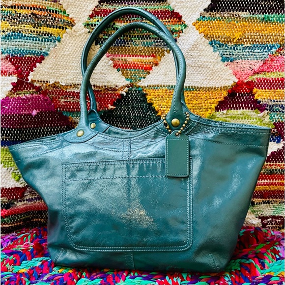 Coach Handbags - COACH Bleecker Leather Tote